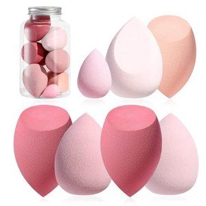Makeup Sponge Set BS-MALL Blender Sponges 7 Pcs for Liquid, Cream, and Powder